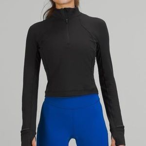 LuluLemon slim fit quarter zip jacket like NEW